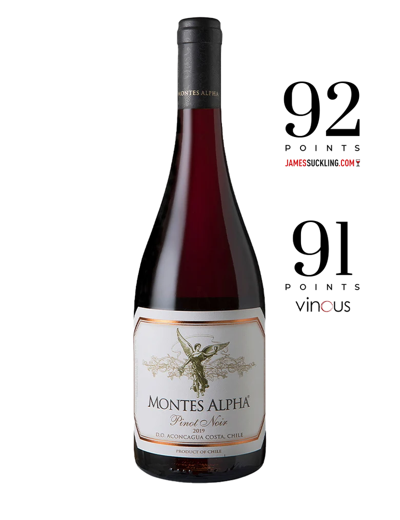 Montes Alpha Pinot Noir 2022 750ml - Chillian Wine