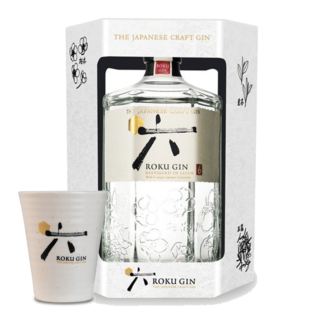 Suntory Roku Gin 700ml + FREE Gin Cup