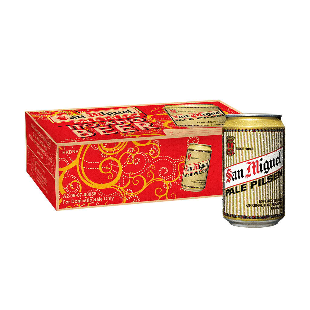 San Miguel Pale Pilsen 330 mL Can Case of 24