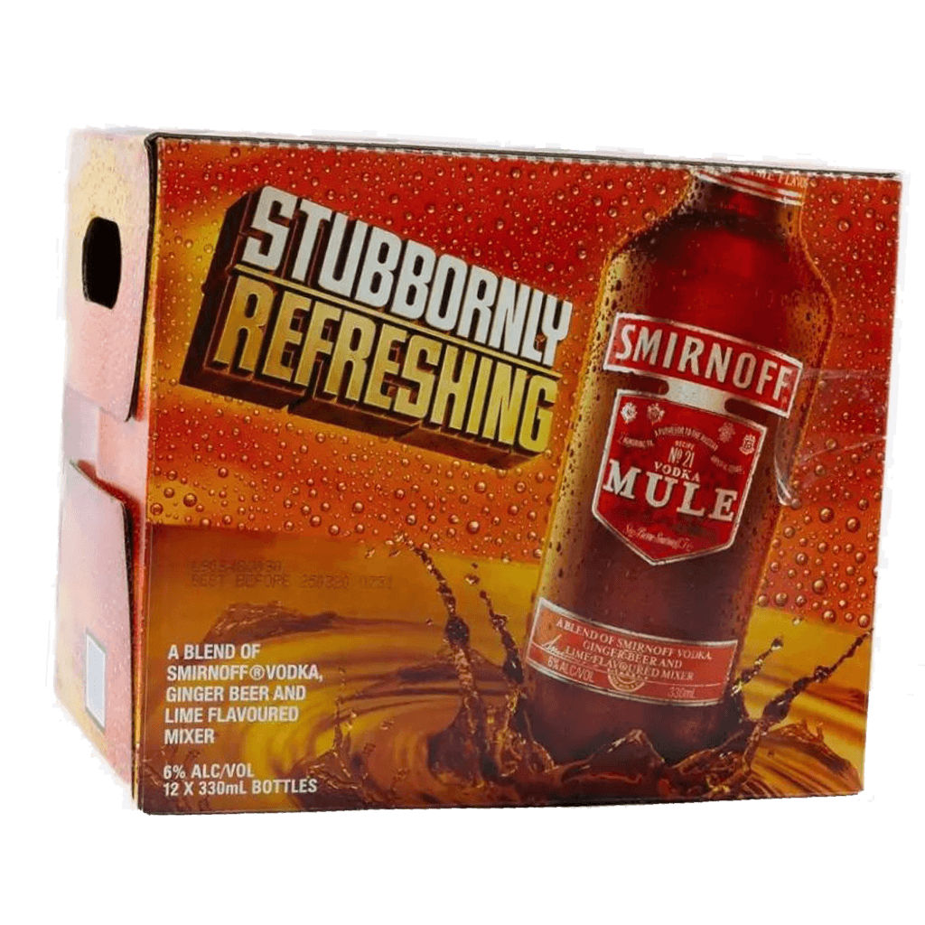 Smirnoff Mule 330ml (Case of 12)