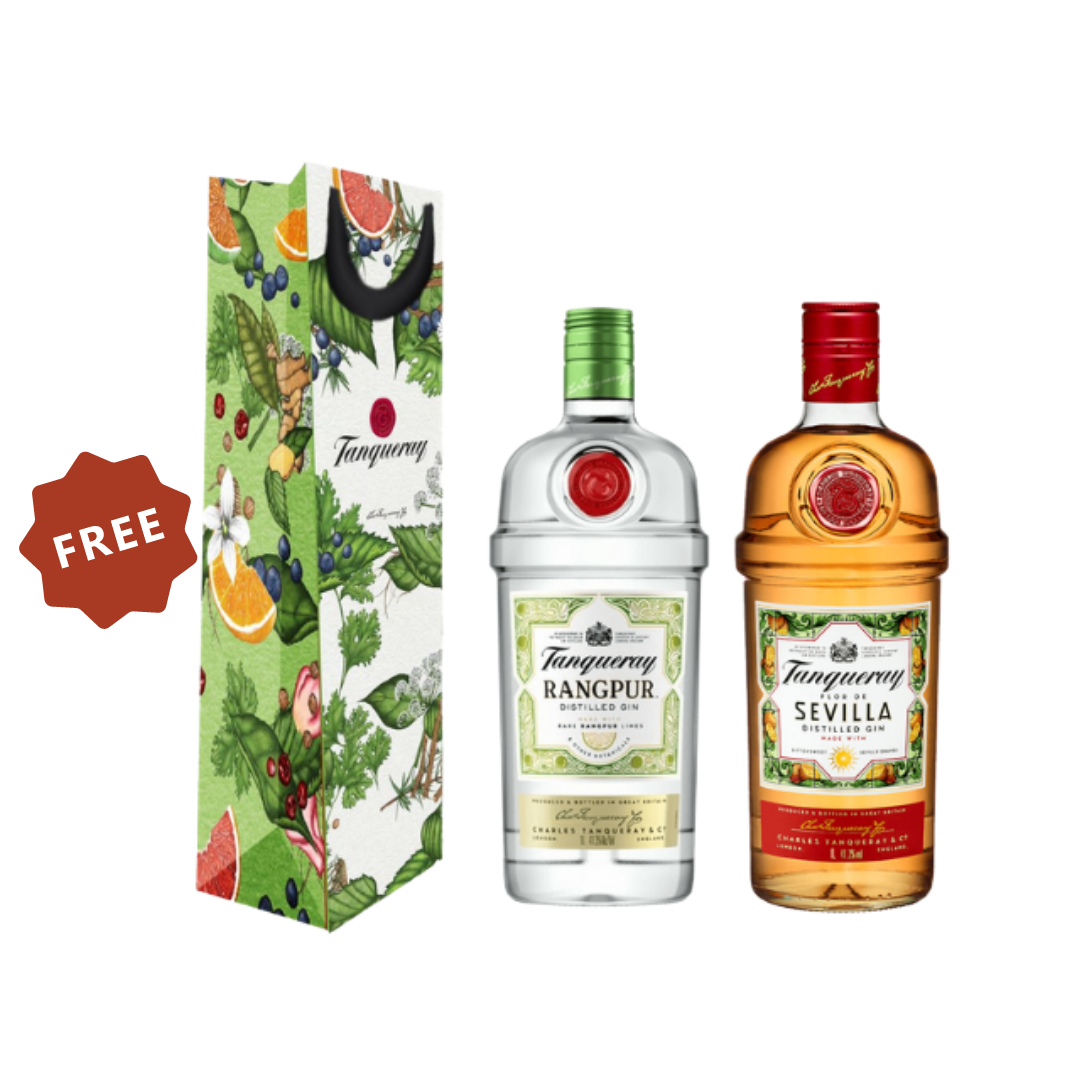 Get FREE Canvas Bag when you Buy Tanqueray Rangpur Plus Tanqueray Sevilla 1000ml