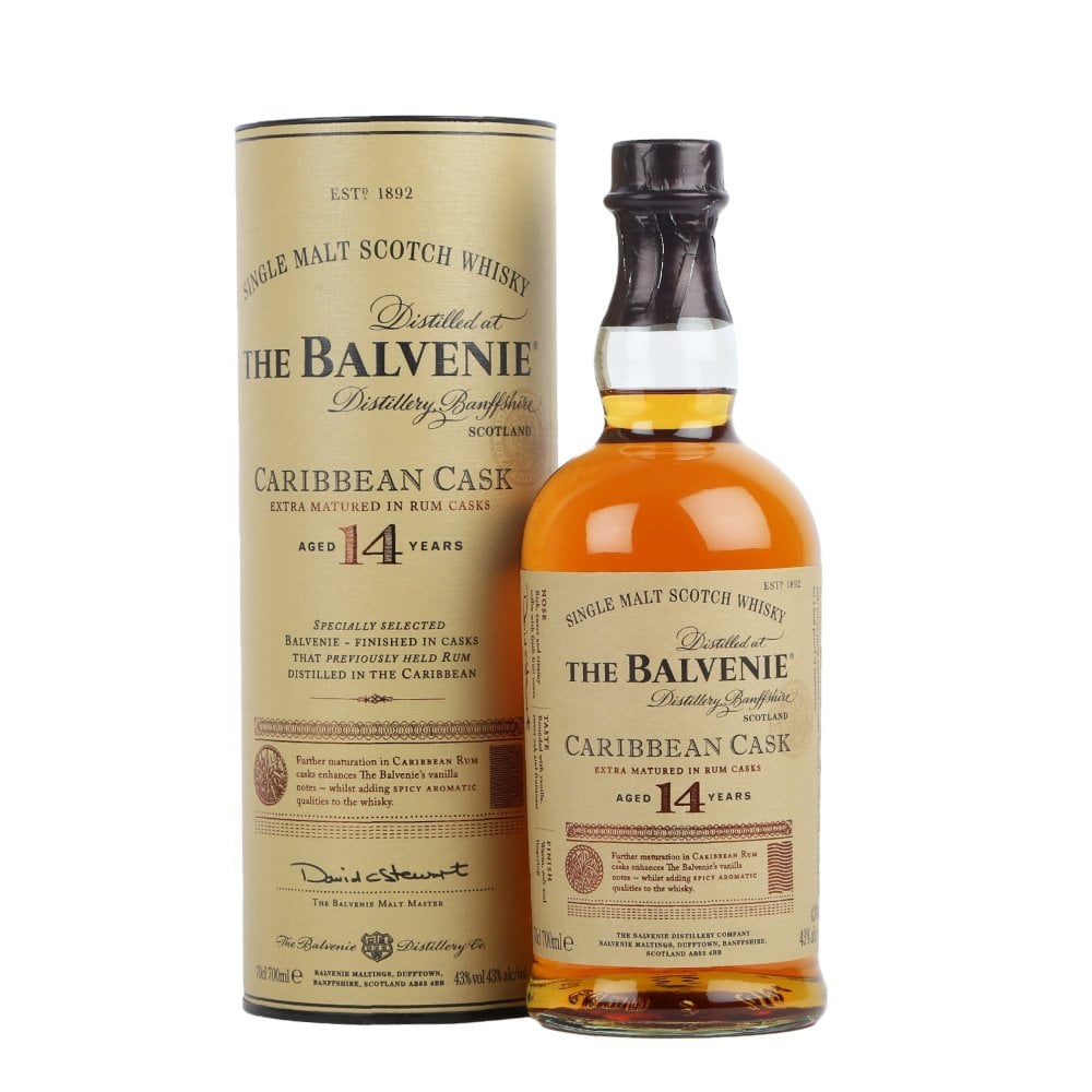 The Balvenie 14 years Carribean Cask 700ml