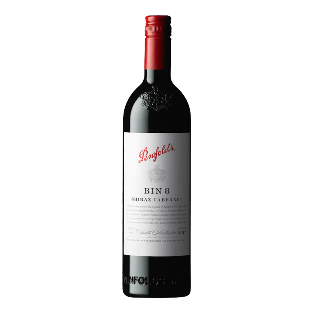 Penfolds Bin 8 Shiraz Cabernet 2020 750mL