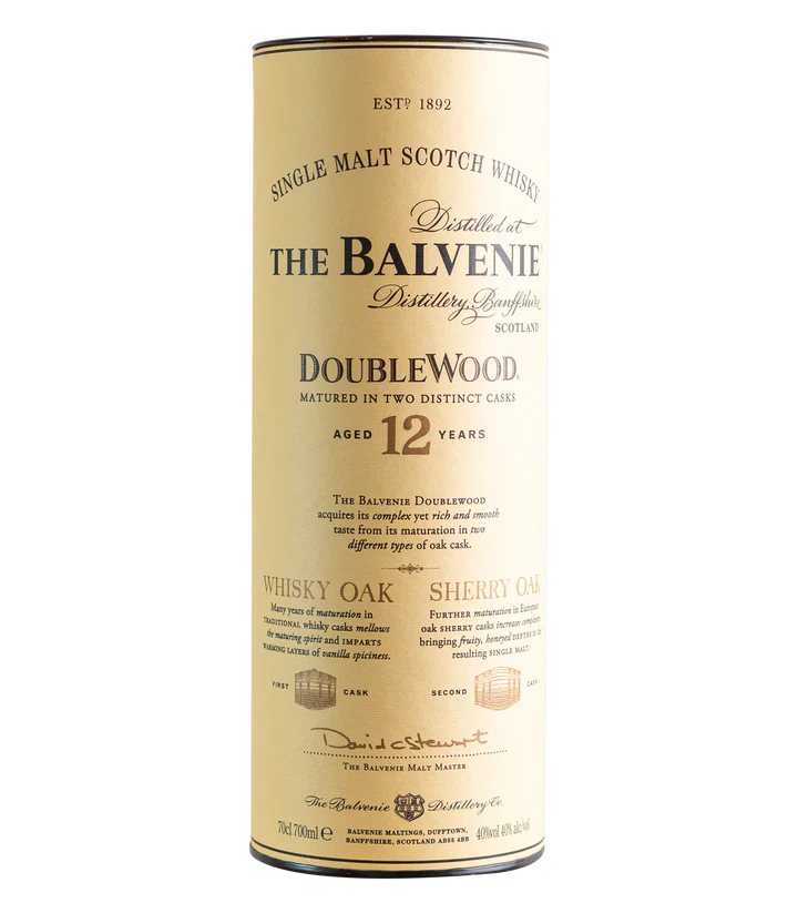 the Balvenie DoubleWood 12 YO 70cl