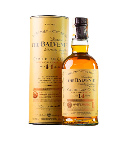 The Balvenie 14 Year Old Caribbean Cask Whisky (70cl; 43%)