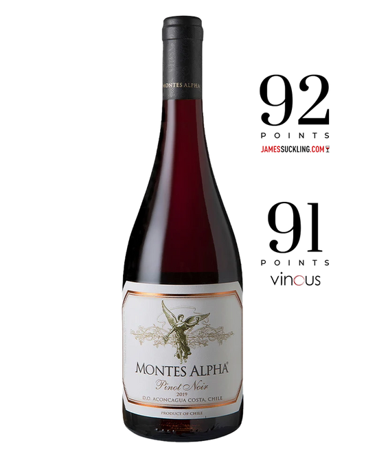 Montes Alpha Pinot Noir 2022 750ml - Chillian Wine