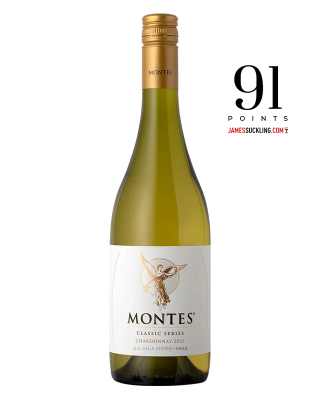 Montes Classic Series Chardonnay 2023 750ml - Chilian wine