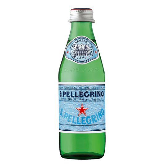 San Pellegrino 250mL Glass Bottle Sparkling Mineral Water