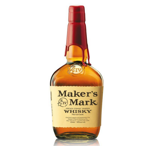 Maker's Mark Bourbon 1L with Free Glass
