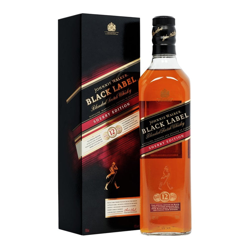 Johnnie Walker - Black Label Sherry Edition | Blended Scotch Whisky 700ml
